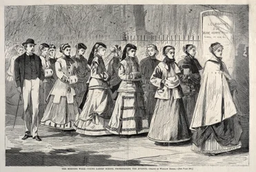 The Morning Walk - Young Ladies