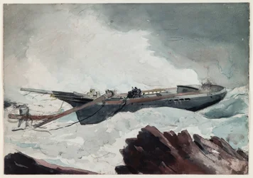 The Wrecked Schooner