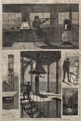 Watch-Tower, Corner of Spring and Varick Streets, New York