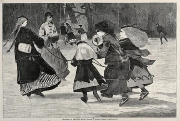 Winter - A Skating Scene, 1868