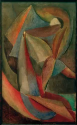 Wladimir Burljuk, The Dancer / Painting, around 1910