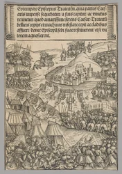 Siege of Utrecht, plate 6 from Historical Scenes from the Life of Emperor Maximilian I from the Triumphal Arch