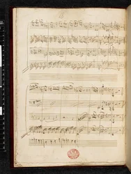 Adagio and Fugue in C minor, K. 546, Add. 28996, f.11v