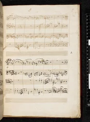 Adagio and Fugue in C minor, K. 546, Add. 28996, f.5r