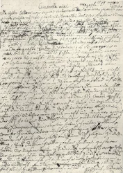 Wolfgang Amadeus Mozart (1756-1791) Austrian Composer. Autograph Letter to his Sister Nannerl. Naples, March 19, 1770