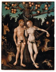 Adam and Eve in the Garden of Eden
