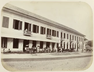 Trading Houses in Batavia at Pasar Pisang