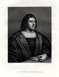 Giovanni Boccaccio, Italian author and poet