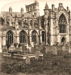 Melrose Abbey, Melrose, Scotland