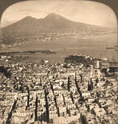 Naples, The Bay and Vesuvius, Italy