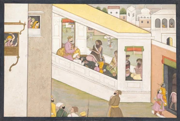 Rama and Lakshmana as Boys Assist the Sage Vishvamitra