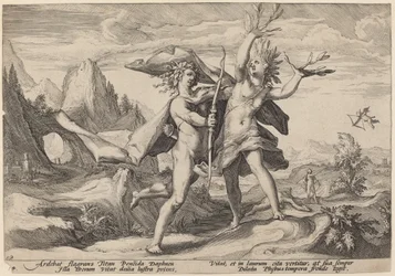 Daphne Changed into a Laurel Tree