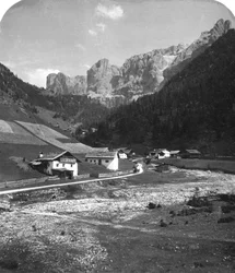 A valley in Wolkenstein, Tyrol