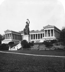 The Ruhmeshalle and Bavaria statue, Munich, Germany