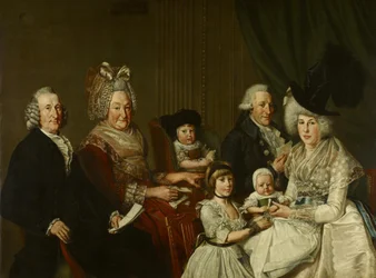Pieter de Clercq (1731-1807) and his family