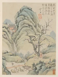 Album of Seasonal Landscapes, Leaf A