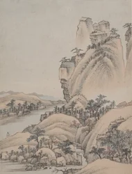 Landscapes, dated 1668