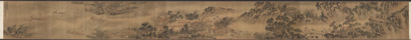 Returning to the Village in a Rainstorm