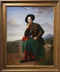 Mrs. Bru, cantiniere at the 7th Hussard Regiment