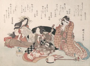 Women Playing Music, 19th century