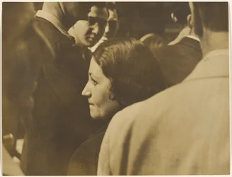 Woman in a Crowd