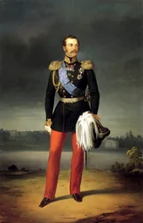 Portrait of Emperor Alexander II, 1818-1881, 1856