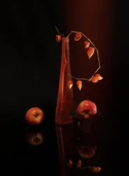 Vibrant Still Life Apples