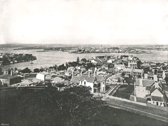 View from the North Shore, Sydney, Australia, 1895