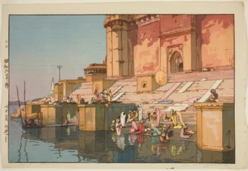 Ghat in Benares
