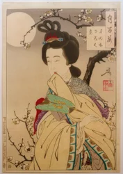 Plum Blossom Garden by Full Moon