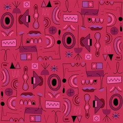Seamless pattern, 2018