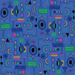Seamless pattern, 2018