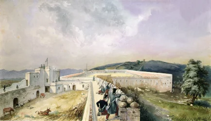 View of an Experimental Farm on the Outskirts of Algiers