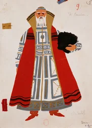 Costume for character of herald in 