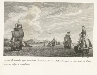 Jan Bart on the English Coast Near Newcastle, 1692