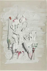 Homage to Marcel Duchamp (recto); Construction (verso)