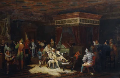 The Arrival of the Duc de Guise in King Henry III