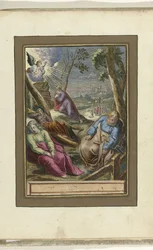 Christ in the Garden of Gethsemane (series title: Passion of Christ)