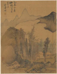 Landscape in the Style of Chao Yuan, 1775