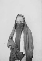 A Veiled Woman, Cairo, c.1910