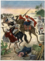 Battle in Sahara