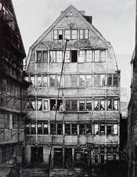 Birthplace of German Composer Johannes Brahms in Hamburg, Germany