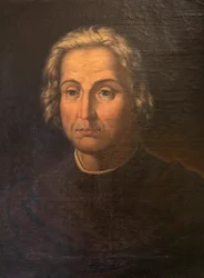 Christopher Columbus. Portrait.