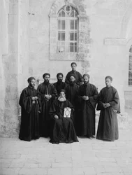 Coptic Monks, Jerusalem