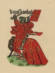 Count of Toulouse, with standard
