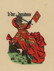 Duke of Aquitaine, with standard
