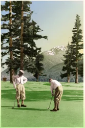 Golf in St Moritz