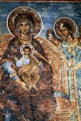 Madonna with Child and Angel (photo)