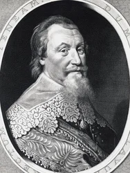 Portrait of Axel Gustafsson Oxenstierna, Lord High Chancellor of Sweden
