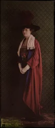 Portrait of a woman in ceremonial robes, c 1912